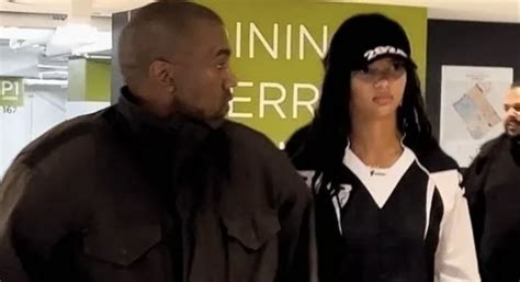 Kanye West Goes On Movie Date With Juliana Nalú