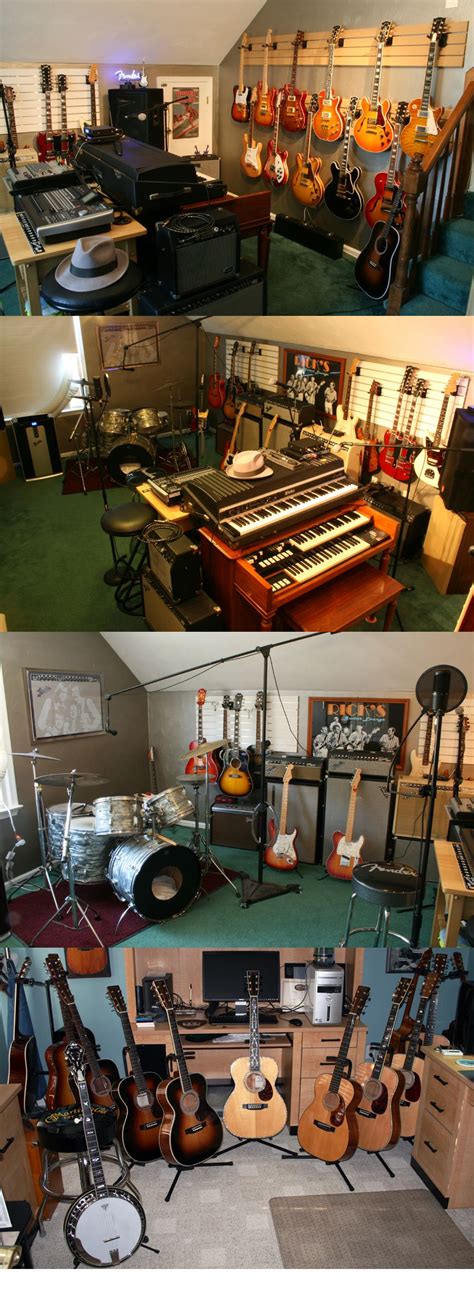 Rick Bowles Guitar Room Man Cave Music Studio Room Music Room