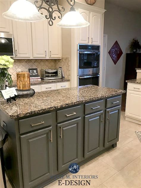 They add a timeless focal point to any kitchen. Kylie M Interiors Edesign, painted oak cabinets, dark ...