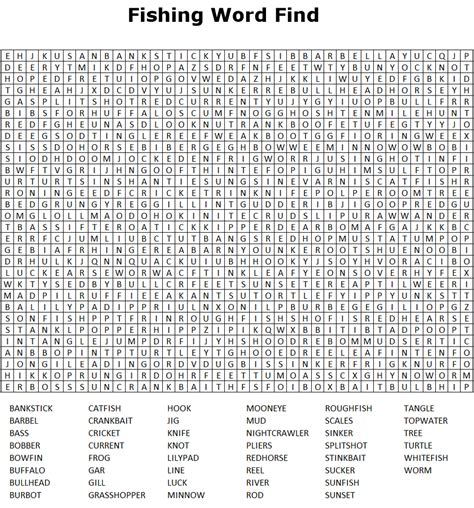 Printable Difficult Word Search
