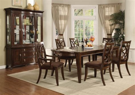 Transitional furniture is defined by architecture that combine traditional and contemporary layouts. Espresso Finish Transitional 5Pc Dining Set w/Optional Items
