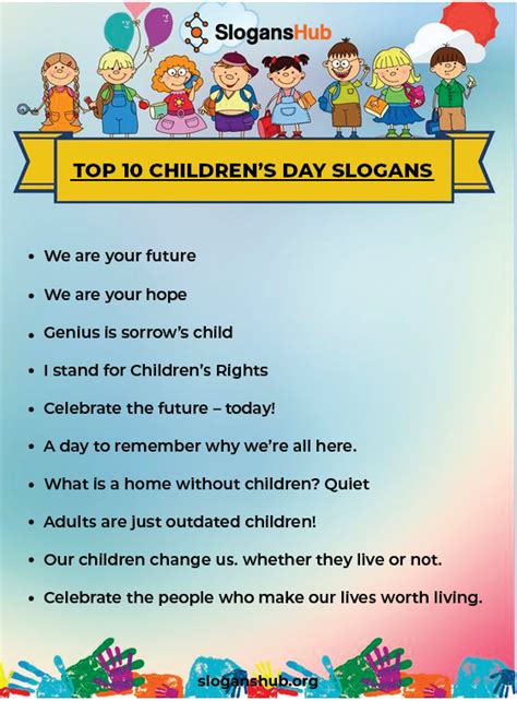 150 Catchy Childrens Day Slogans Sayings Wishes Phrases