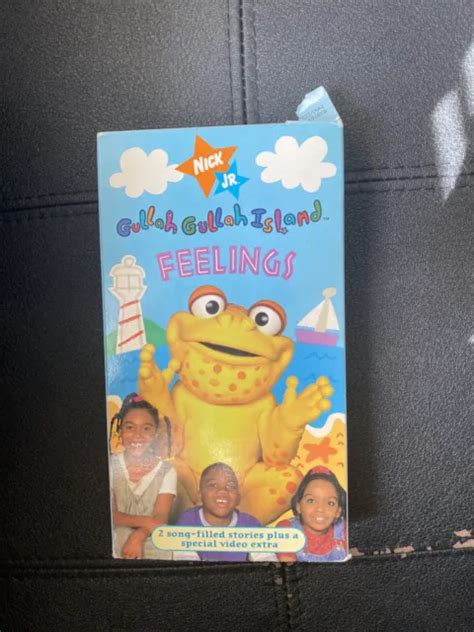 Nick Jr Gullah Gullah Island Feelings Vhs 1998 Nickelodeon Rare Eur