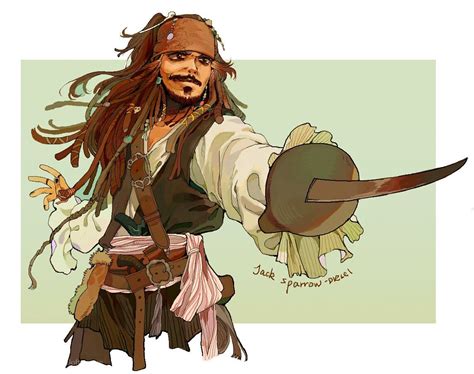Jack Sparrow Tumblr Sparrow Art Pirates Of The Caribbean