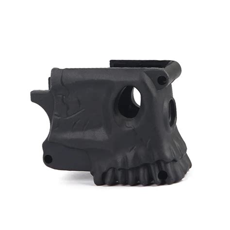 Skull Magazine Well Grip Skull Magazine Well Decorative Grip Mwg