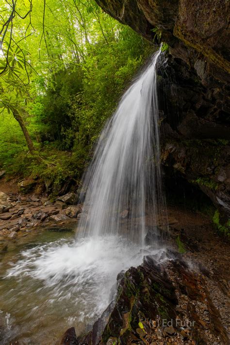 Grotto Falls Sanctuary Great Smoky Mountains National Park Ed Fuhr
