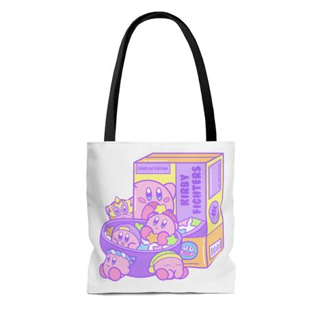 Adorable Kirby Tote Bag Nintendo Inspired Etsy