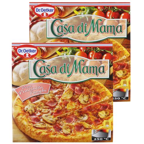 Compra Droetker Pizza Casa Di Mama Prosciutto And Funghi 2x410g 810g A