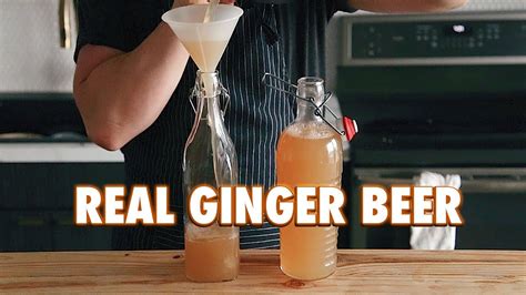 3 Ingredient Homemade Fermented Ginger Beer Crafts Trends