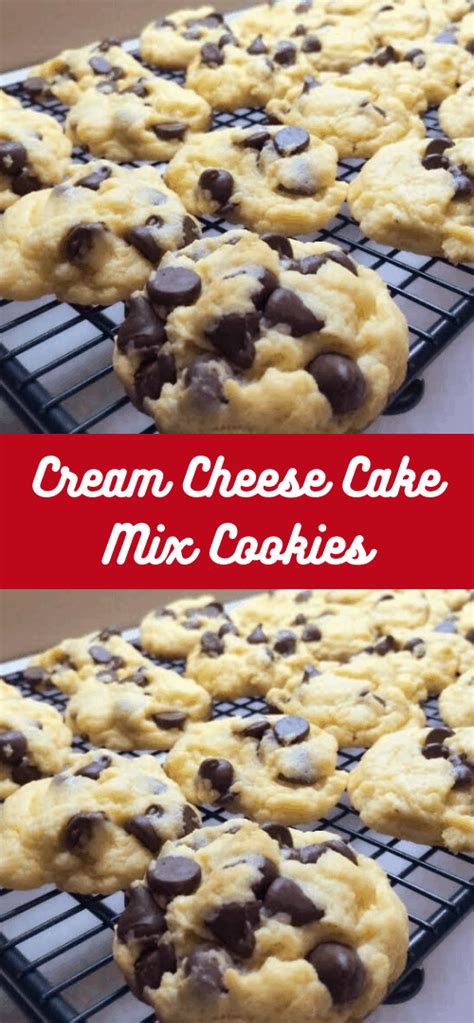 This recipe is started in october or november so as to let it mellow before the holidays. Cream Cheese Cake Mix Cookies