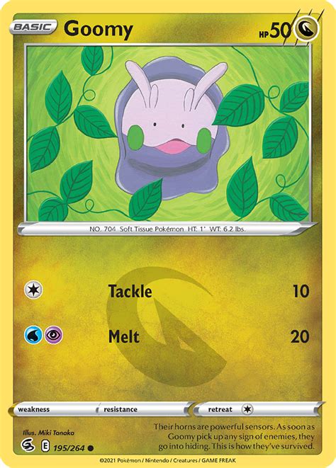 Goomy Fusion Strike Pokemon Card Pikawiz