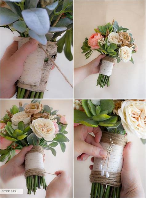 How To Make Bouquet For Bride Elainewed Flowers
