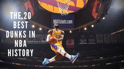 The 20 Best Dunks In Nba History Youtube