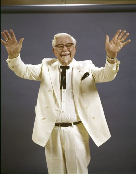 10 Previously Unpublished Photos Of The REAL Colonel Sanders Darrell