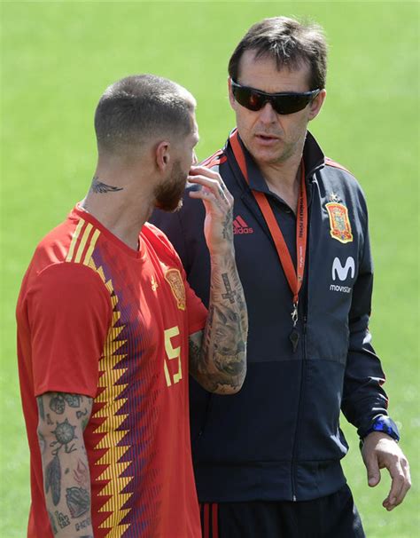 What Role Did Sergio Ramos Play In Julen Lopeteguis Spain Sacking