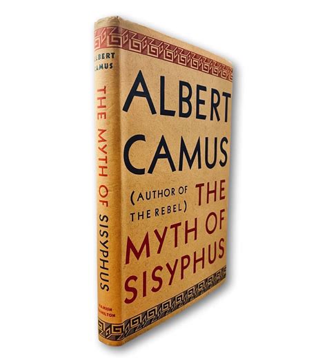 The Myth Of Sisyphus Albert Camus First English Translation First