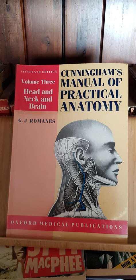 Cunninghams Manual Of Practical Anatomy Volume 3 Head And Neck And