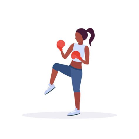 Female Boxing Illustrations Royalty Free Vector Graphics And Clip Art