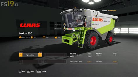 Claas Lexion Pack V 10 Fs19 Mods Farming Simulator 19 Mods