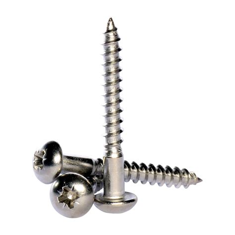 Bolt Base No8 X 1 12 4 X 40 A2 Stainless Steel Pozi Pan Head