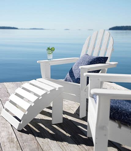 A wonderful addition to the yard, patio, or front porch, this comfortable adirondack chair features two vibrant colors for a unique look. All-Weather Adirondack Chair
