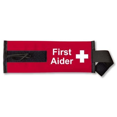 First Aider Adjustable Armband First Aid Responders Id Armbands