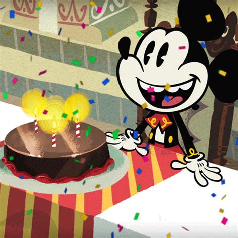 Mickey Mouse Happy Birthday Gif Eaglesz