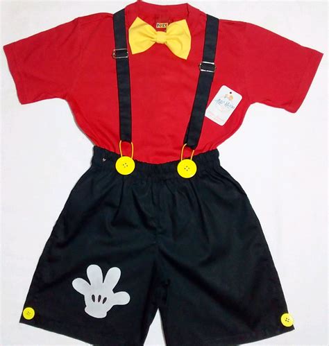 Roupa Mickey No Elo Arte Nossa Cg E C