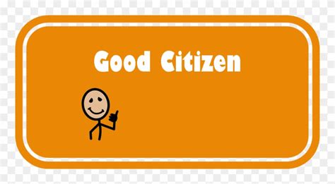 Good Citizen Clipart Good Citizen Icon Png Download 851862