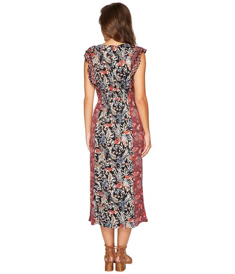 Lucky Brand Mixed Floral Dress At