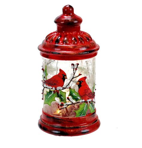 Led Cardinal Lantern Item 844098 The Christmas Mouse