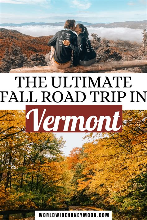 The Absolute Best Vermont One Week Itinerary Fall Road Trip Vermont