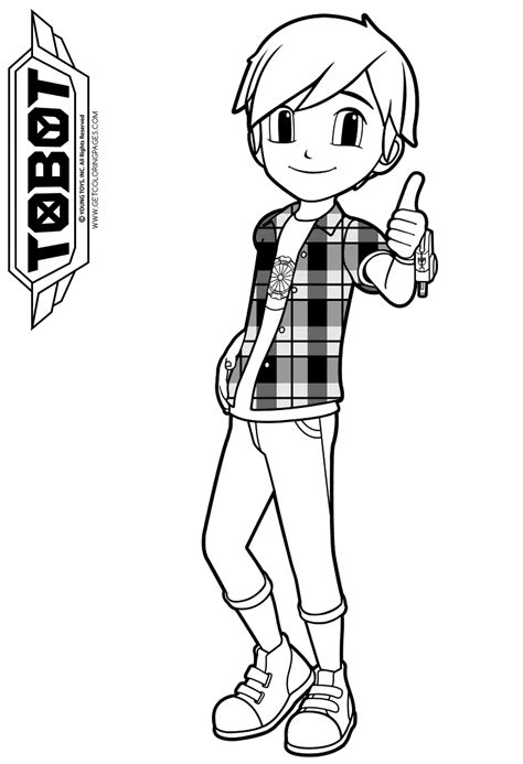 A lot of printable coloring pages can be available on just a couple of clicks on our website. Tobot Coloring Pages - GetColoringPages.com
