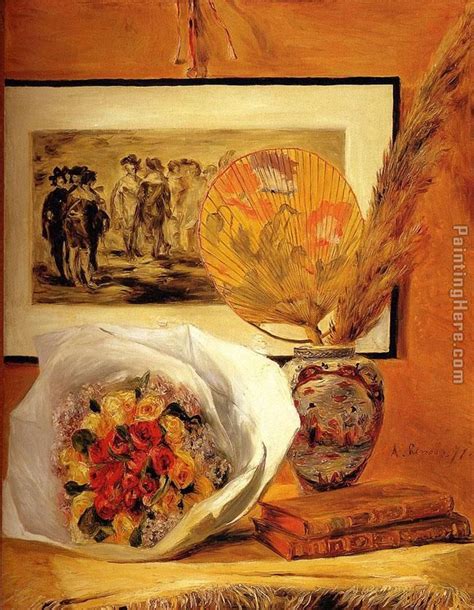 Pierre Auguste Renoir Still Life With Bouquet Painting Anysize 50 Off