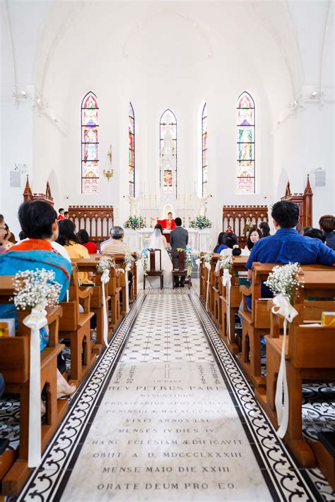 圣伯多禄圣保禄堂) is a roman catholic church in singapore. Shaun & Cherlyn-135 | Shilton Tan Photography