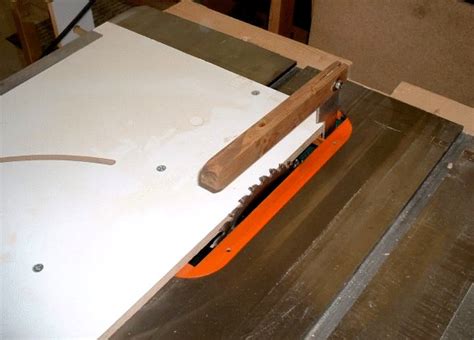 Before you do this, take a picture of how the 6. How To: Make Your Own Table Saw Splitter/Blade Guard