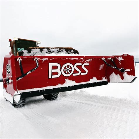 Boss Snowplow Snow Removal 12 Trip Edge Bh Trailgo