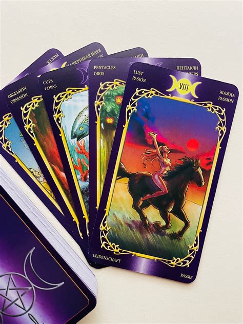 Sensual Wicca Tarot 78 Cards Deck Erotic Tarot Deck Erotic Etsy