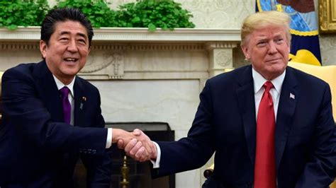 President Trump Japanese PM Abe Hold Joint Press Conference Latest