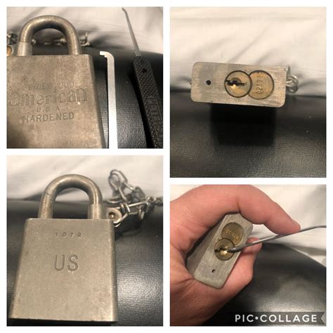 Vintage American Lock Series 200 Rlockpicking
