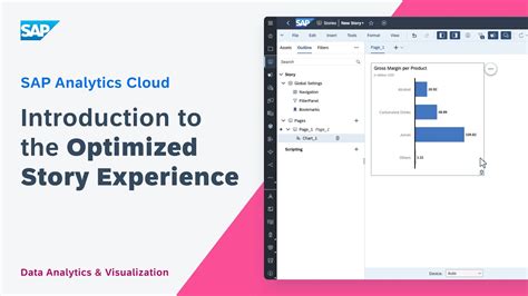 Introduction To The Optimized Story Experience Sap Analytics Cloud