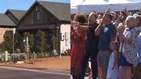 Extreme Makeover Home Edition Reveals New Home To Clovis