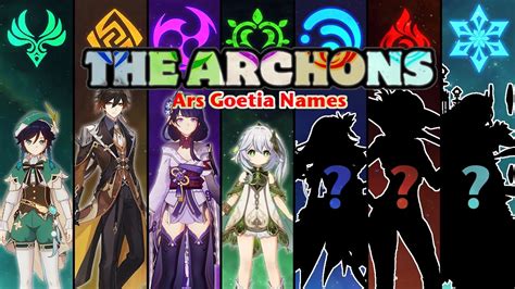 Download All Archons And Their Devil Forms Genshin Impac