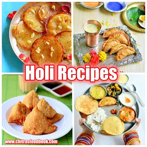 Holi Recipes List Holi Sweets Snacks Drink Lunch Menu Ideas