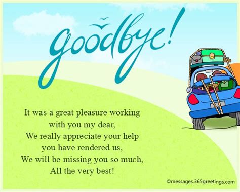 Farewell Messages Wishes And Sayings Farewell Email To Coworkers