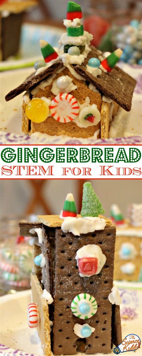 Gingerbread House Building Stem For Kids The Science Kiddo
