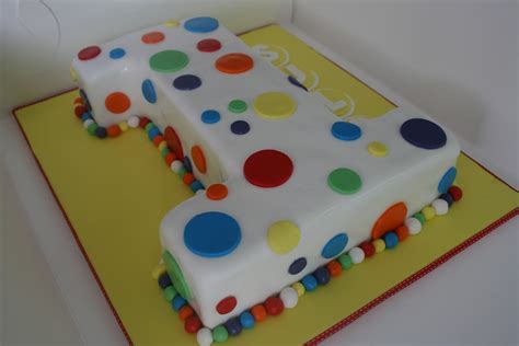 Baked By Design Number 1 Birthday Cake
