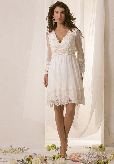Casual Wedding Dresses With Sleeves Top Review Casual Wedding Dresses