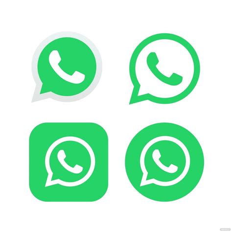 Free Whatsapp Button Vector Eps Illustrator  Png Svg