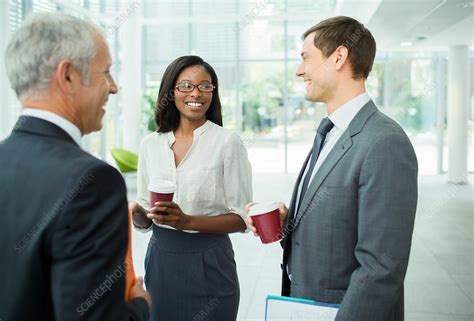 Business People Talking Stock Image F0149211 Science Photo Library